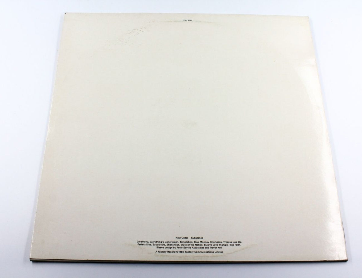 New Order - Substance