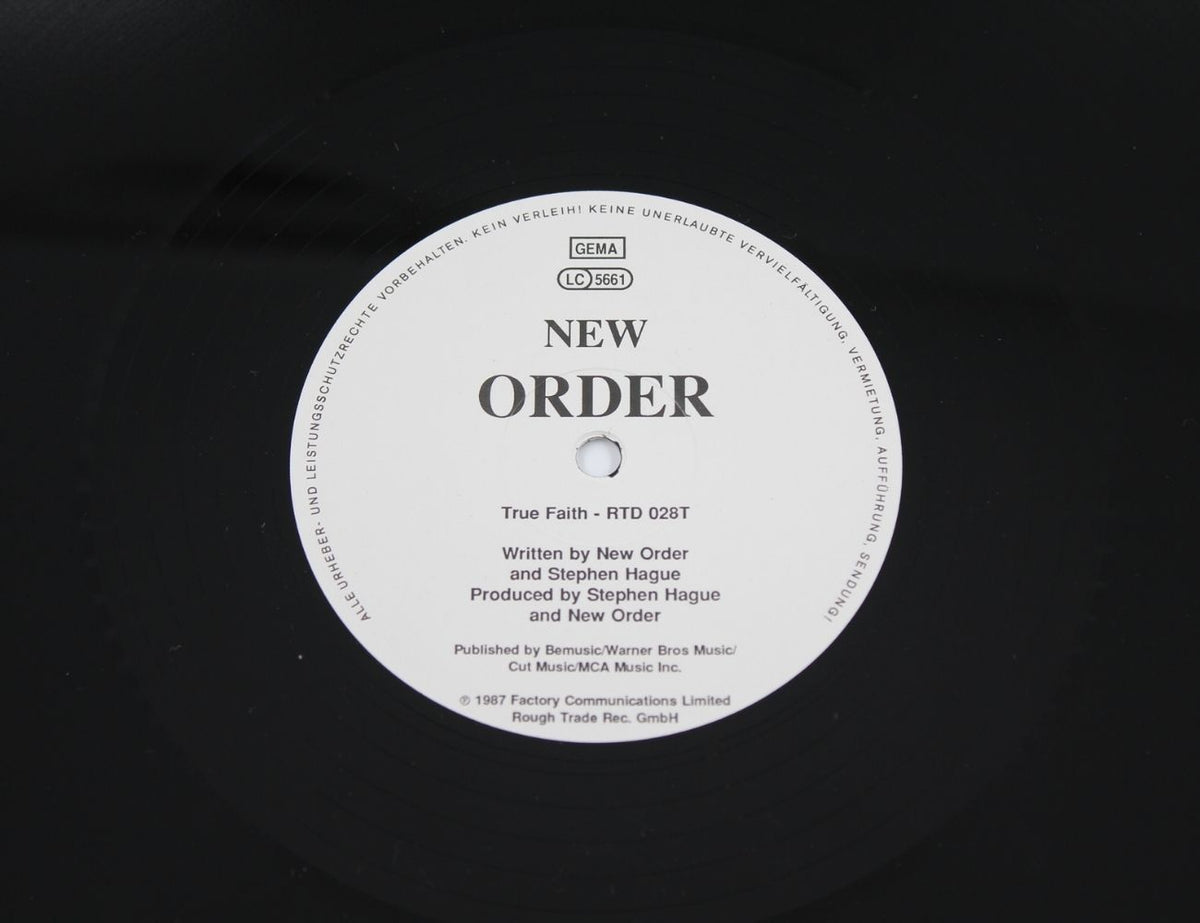 New Order True Faith 1963 Recordroom New order true faith 1963 recordroom
