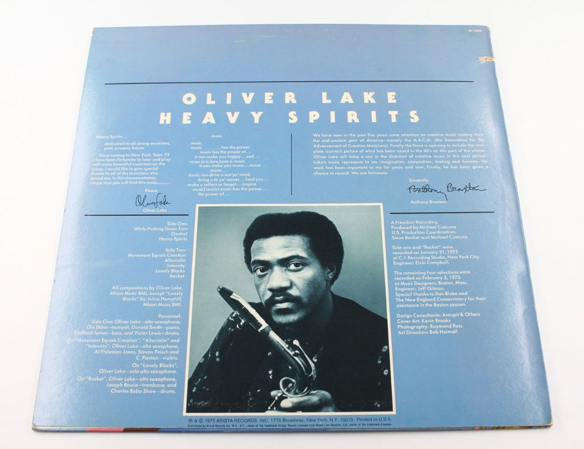 Oliver Lake - Heavy Spirits