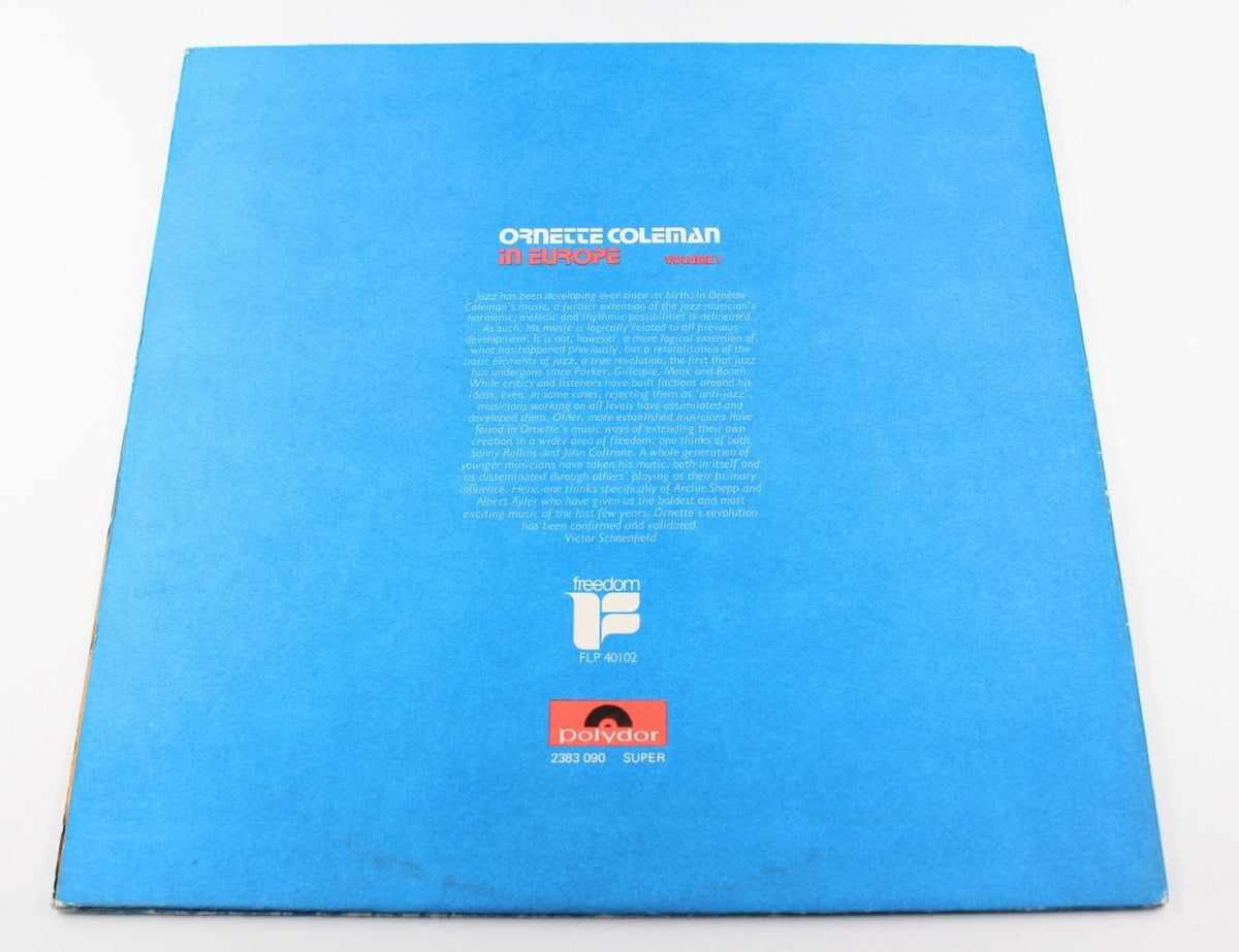Ornette Coleman - In Europe Volume 1 and Volume 2