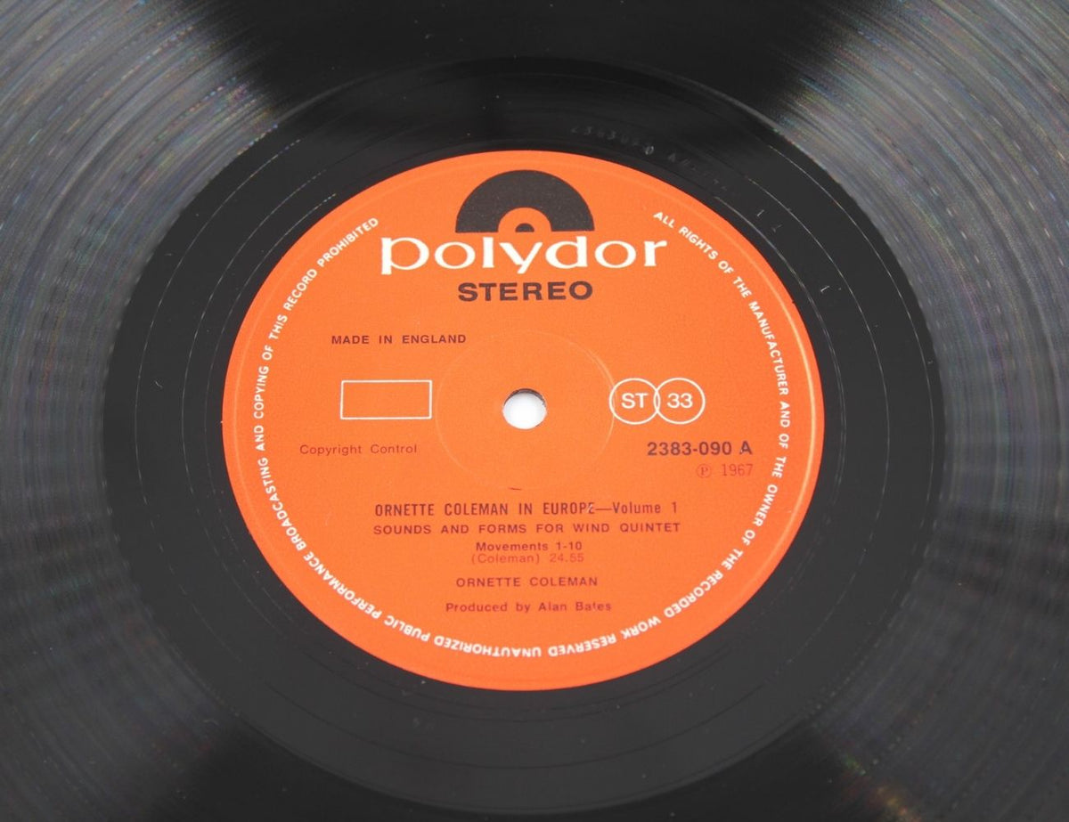 Ornette Coleman - In Europe Volume 1 and Volume 2