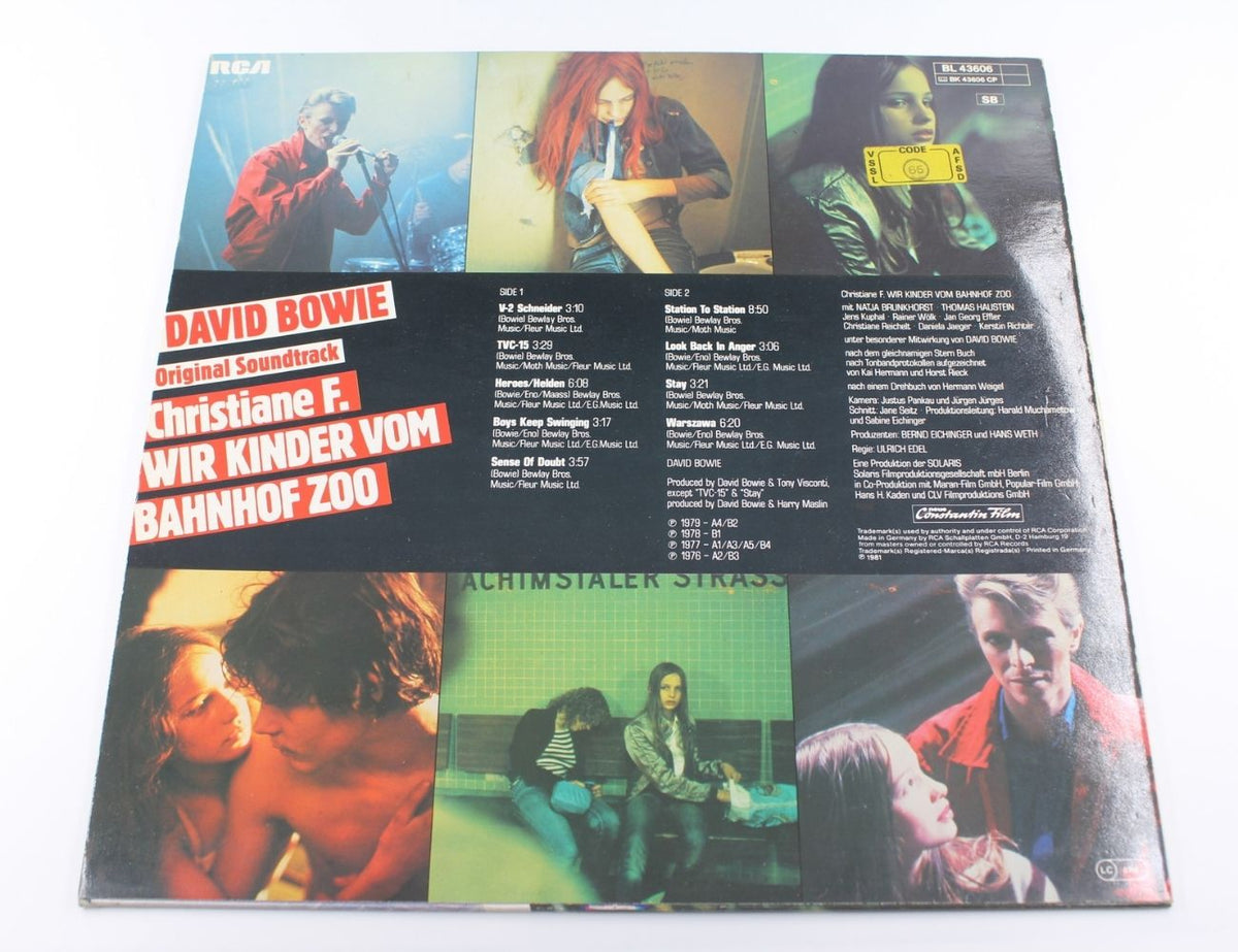 David Bowie - Original Soundtrack Zum Film "Christiane F. Wir Kinder Vom Bahnhof Zoo"