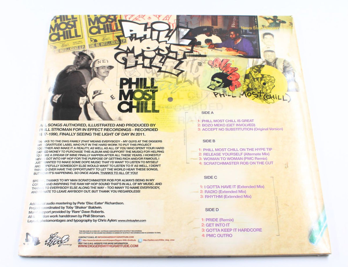 Phill Most Chill - All Cuts Recorded Raw