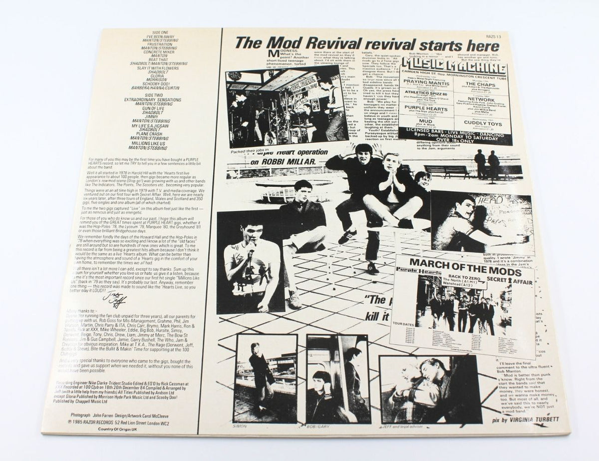 Purple Hearts - Head On Collision Time