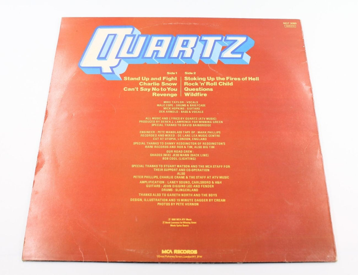 Quartz - Stand Up And Fight
