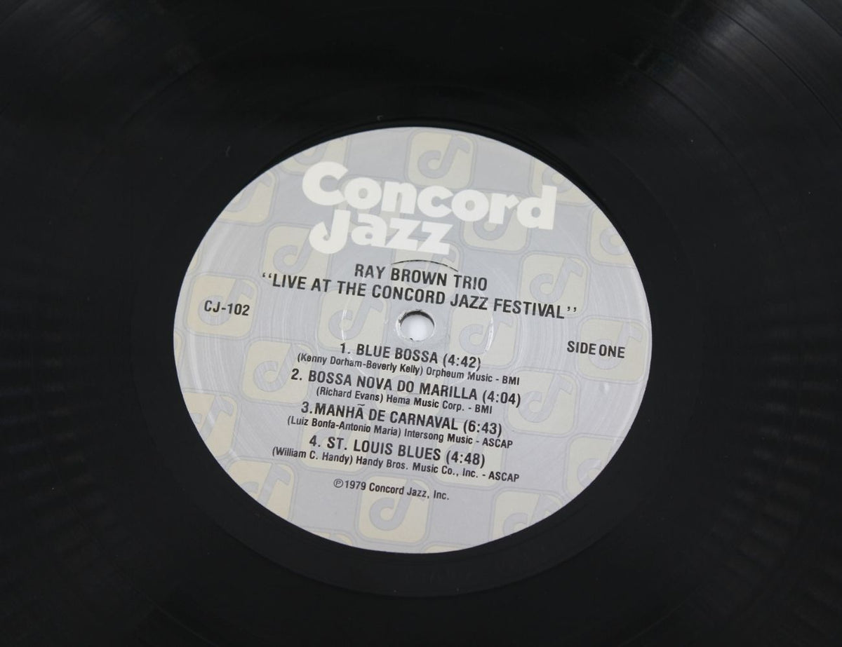 Ray Brown Trio With Special Guest Ernestine Anderson - Live At The Concord Jazz Festival 1979