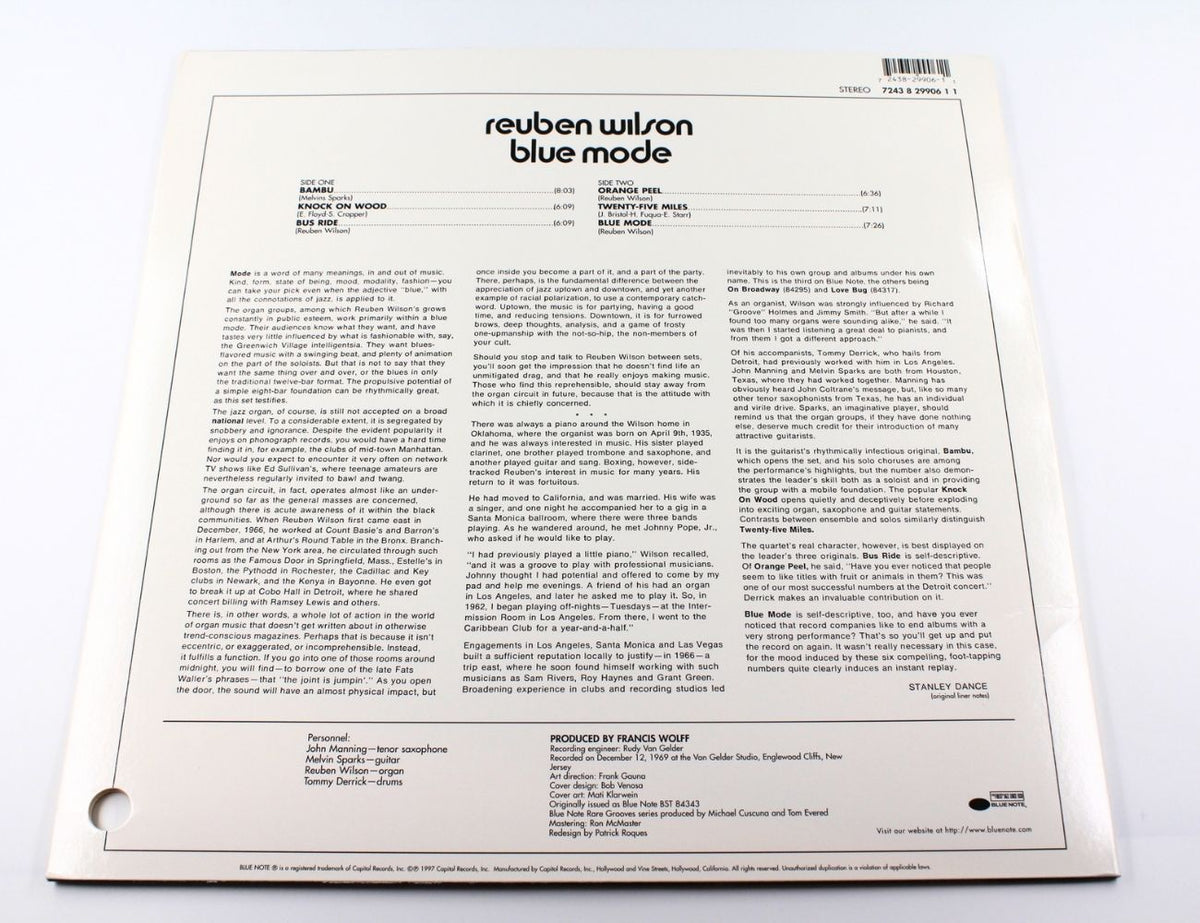 Reuben Wilson - Blue Mode