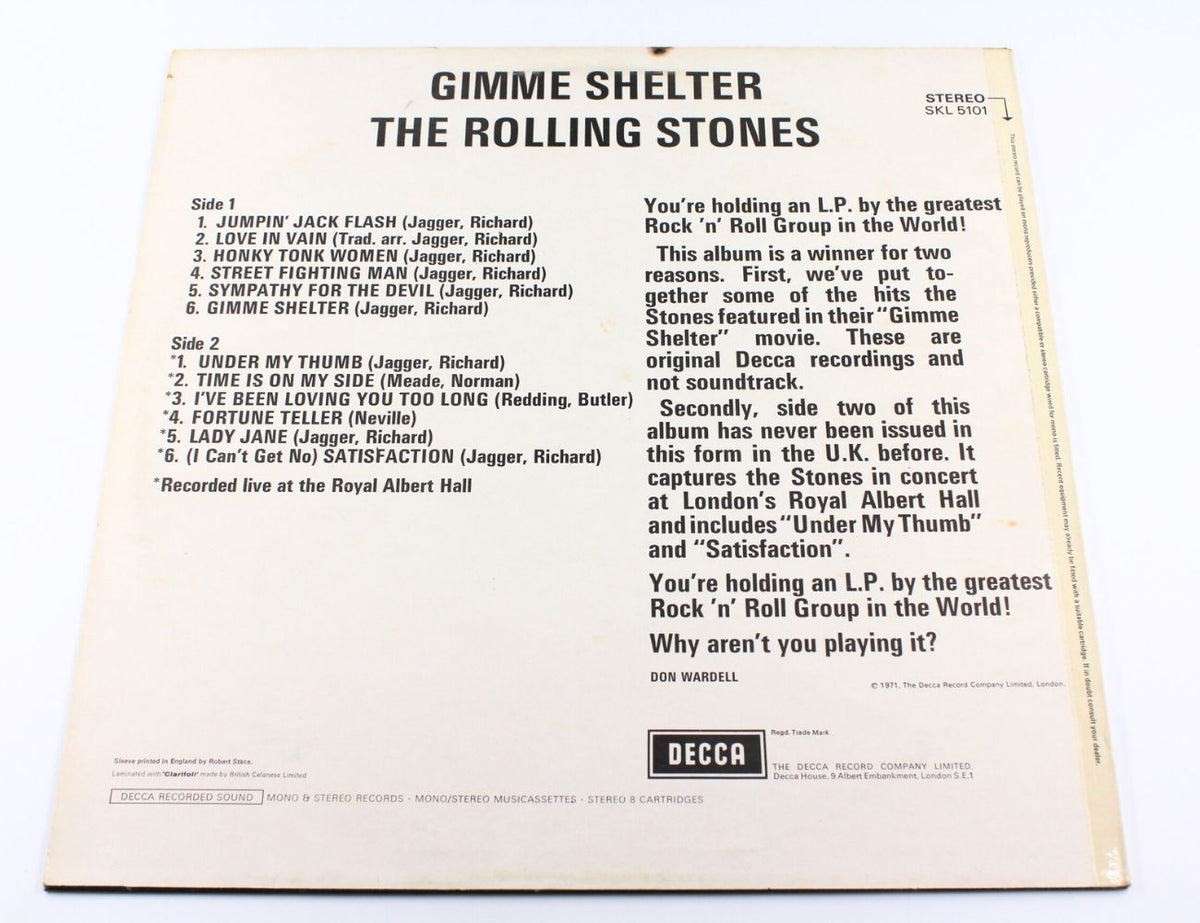 Rolling Stones - Gimme Shelter