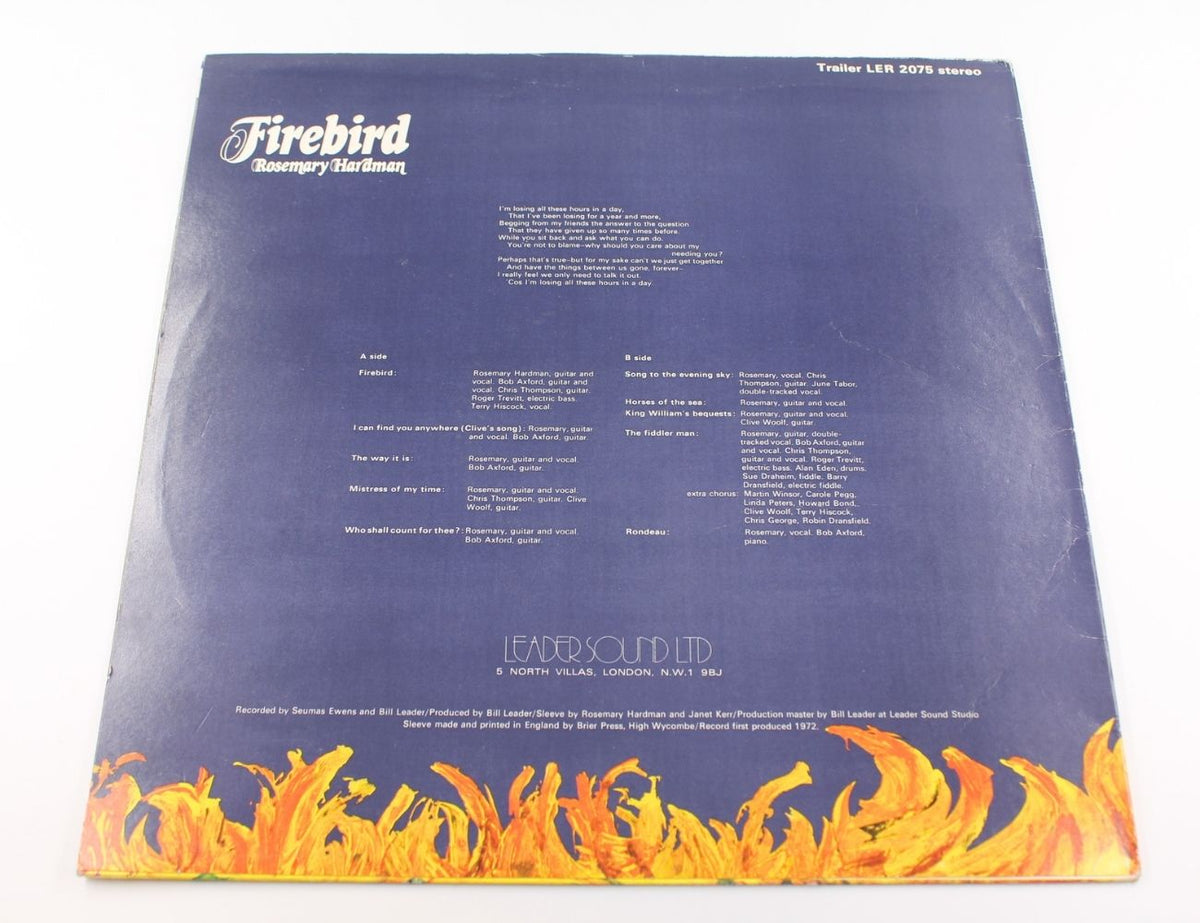 Rosemary Hardman - Firebird