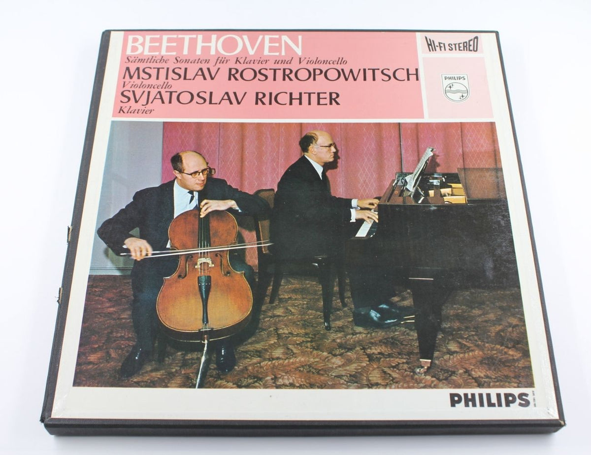 Mstislav Rostropovich, Sviatoslav Richter - Beethoven: The Complete Sonatas For Piano And Cello