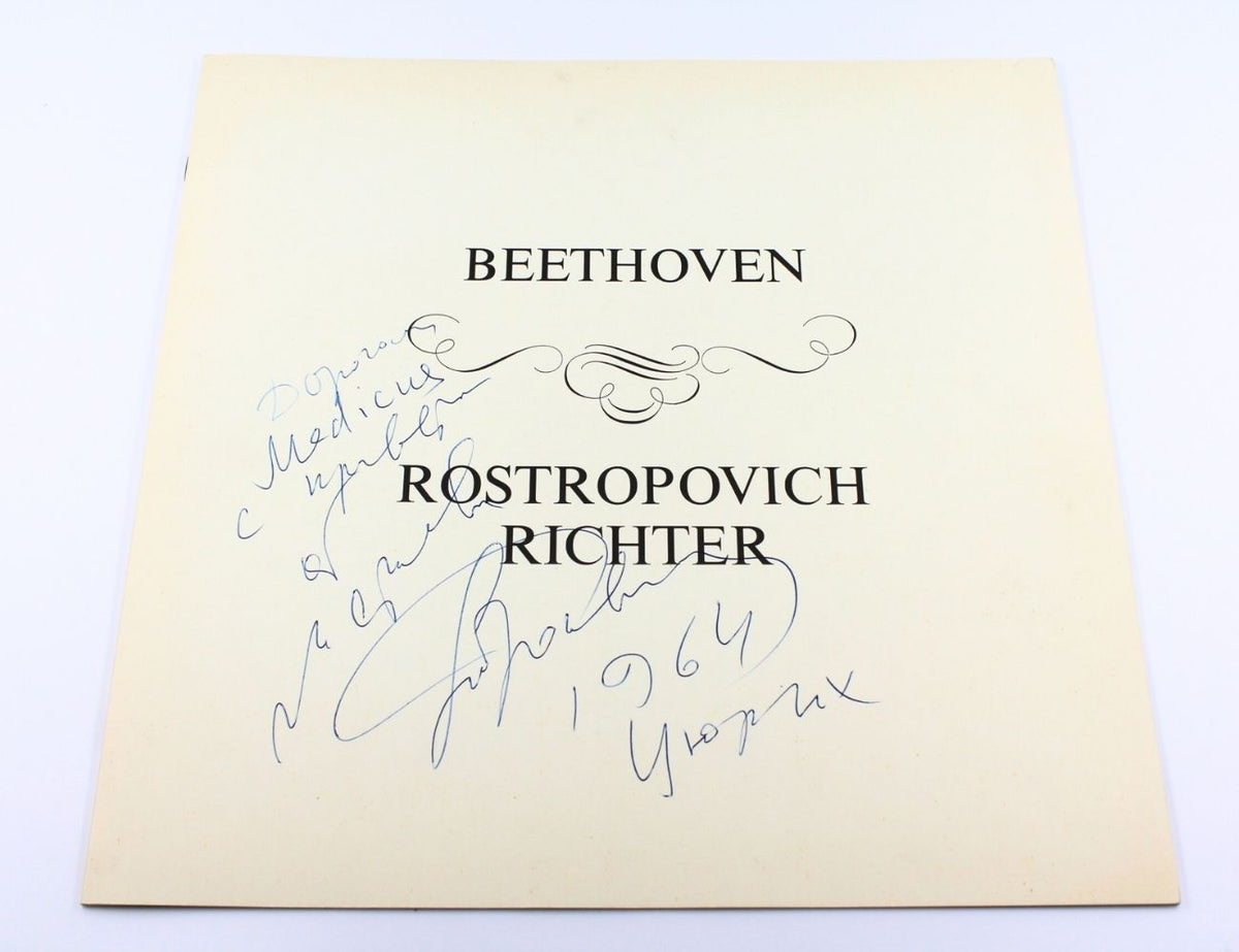 Mstislav Rostropovich, Sviatoslav Richter - Beethoven: The Complete Sonatas For Piano And Cello