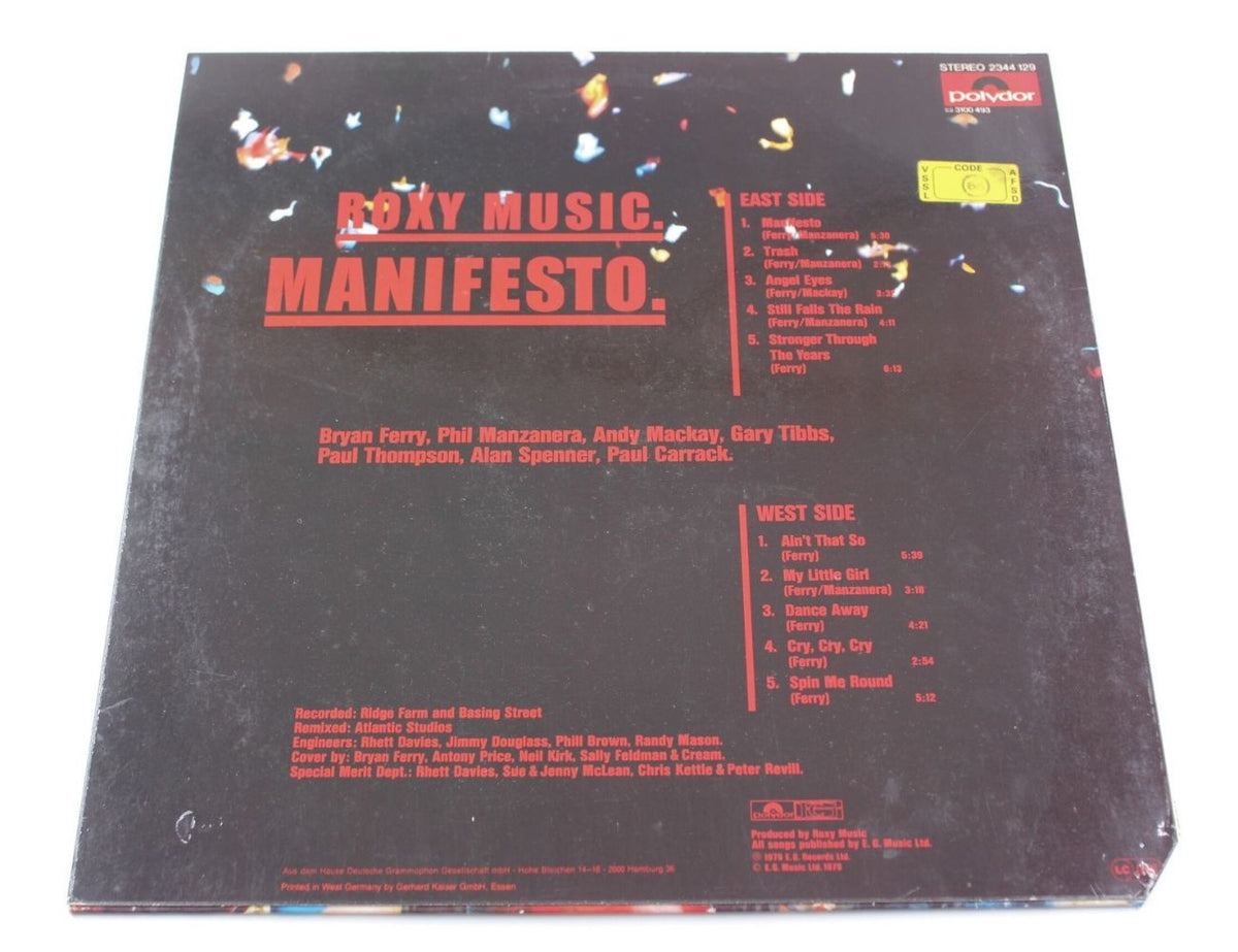 Roxy Music - Manifesto