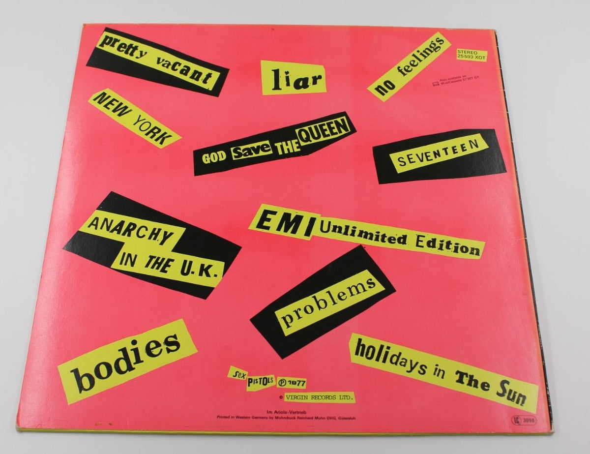 Sex Pistols - Never Mind The Bollocks Here's The Sex Pistols