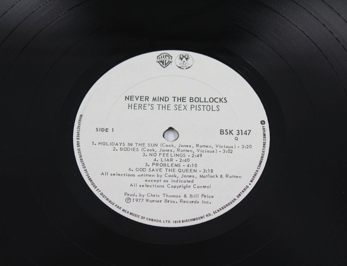 Sex Pistols - Never Mind The Bollocks Here's The Sex Pistols