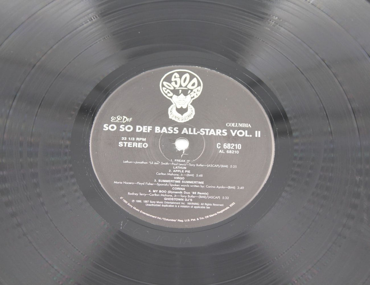 Various Artists - So So Def Bass All-Stars: Volume II