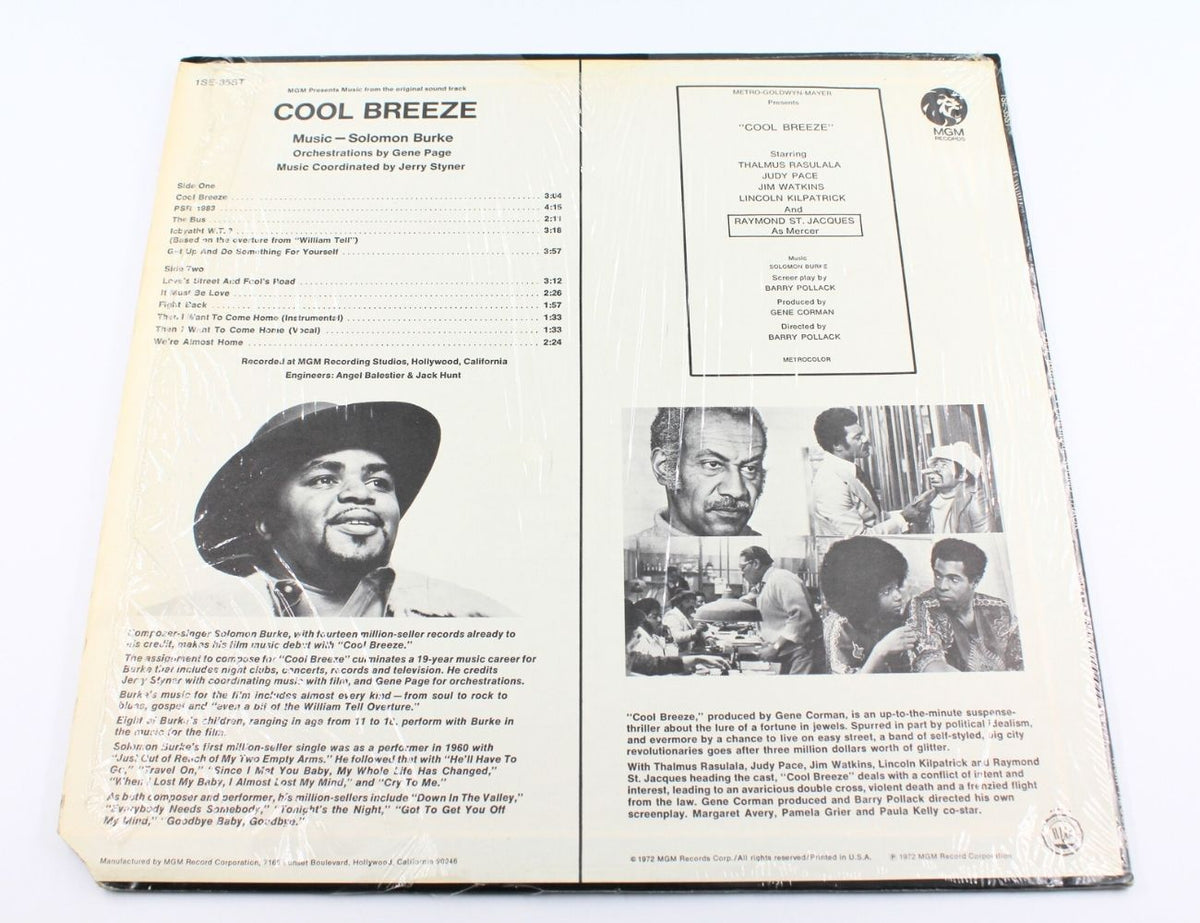 Solomon Burke - Cool Breeze (Soundtrack)