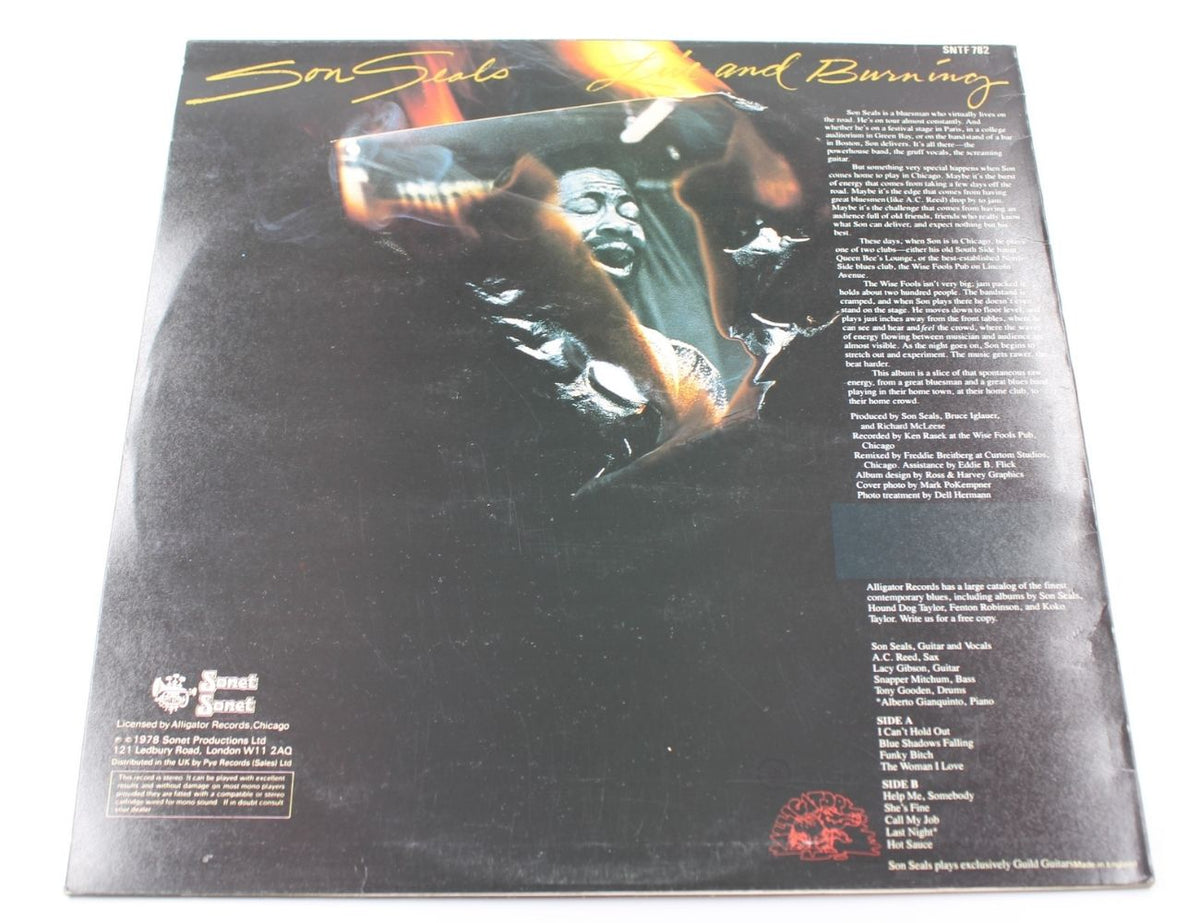 Son Seals - Live And Burning