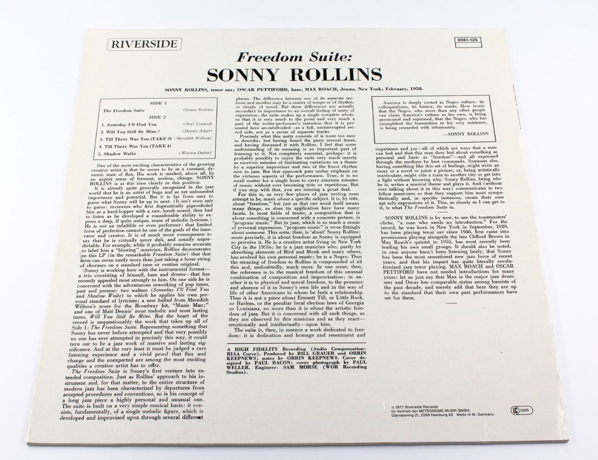 Sonny Rollins - Freedom Suite