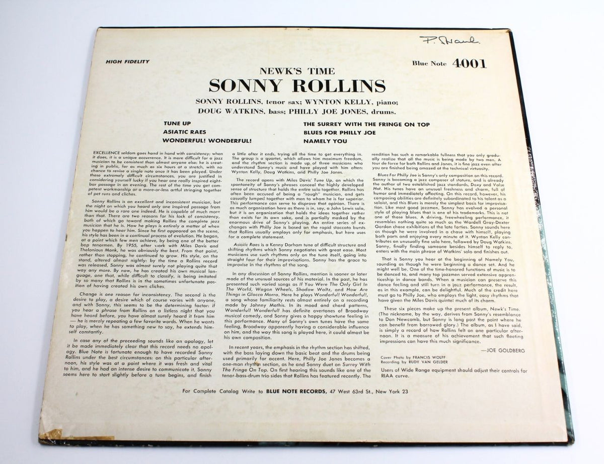 Sonny Rollins - Newk's Time