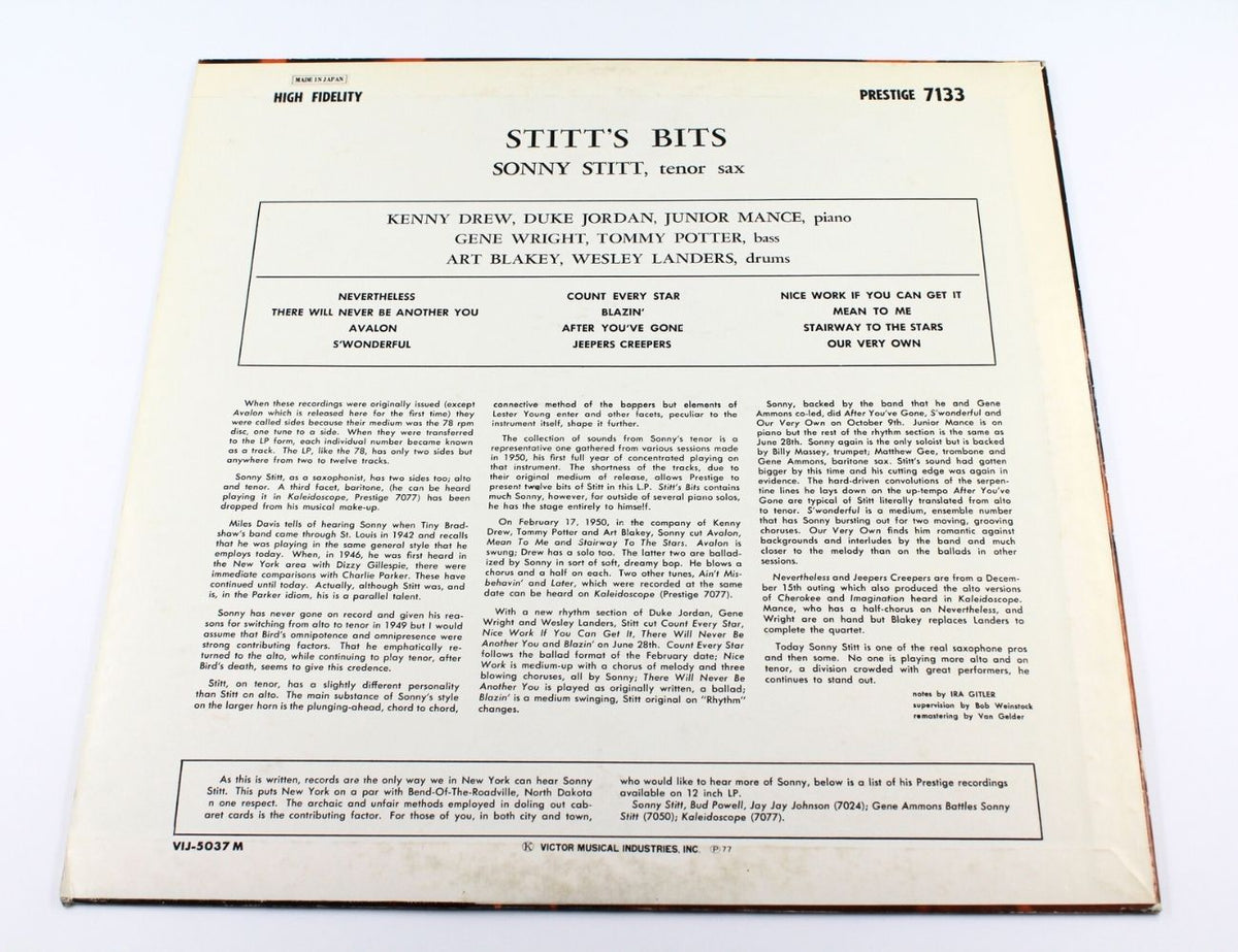 Sonny Stitt - Stitt&#39;s Bits
