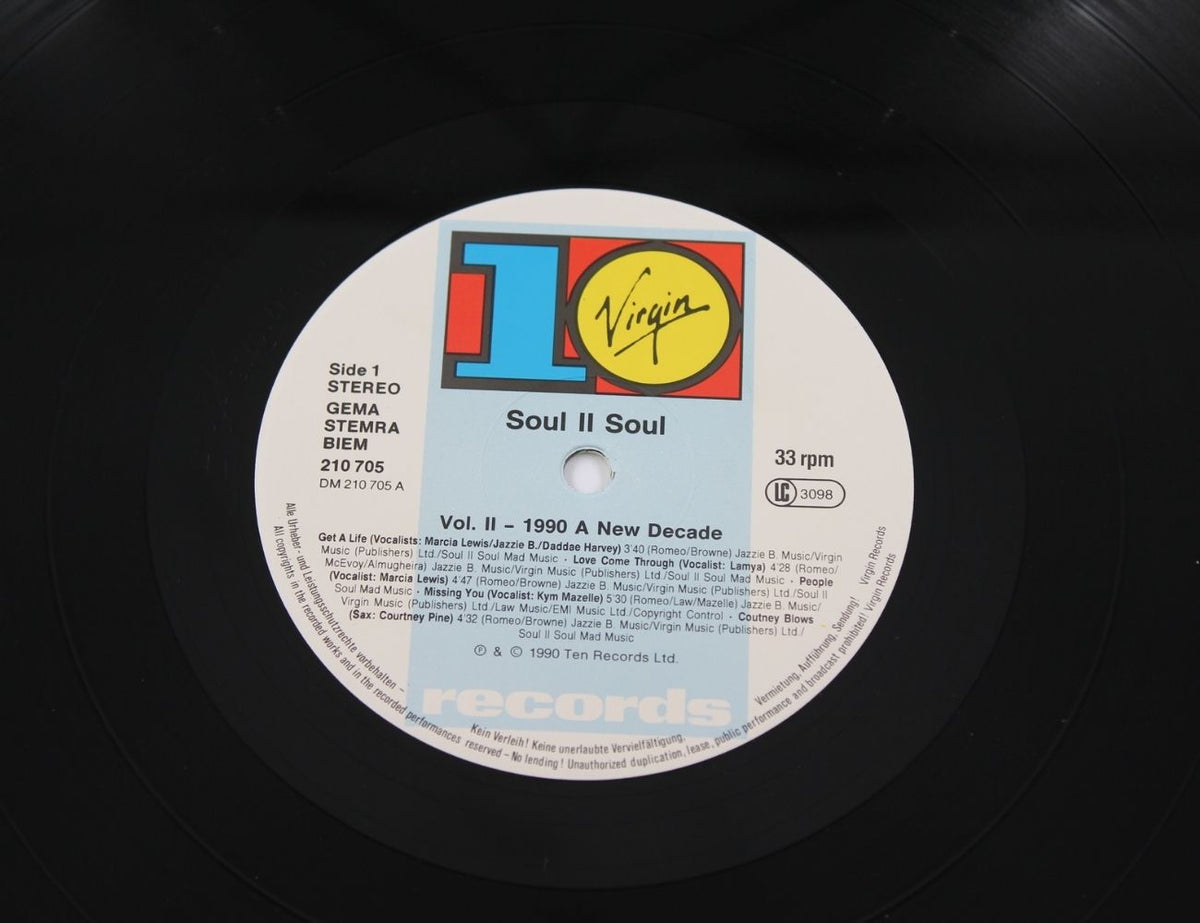 Soul II Soul - Vol. II - 1990 A New Decade