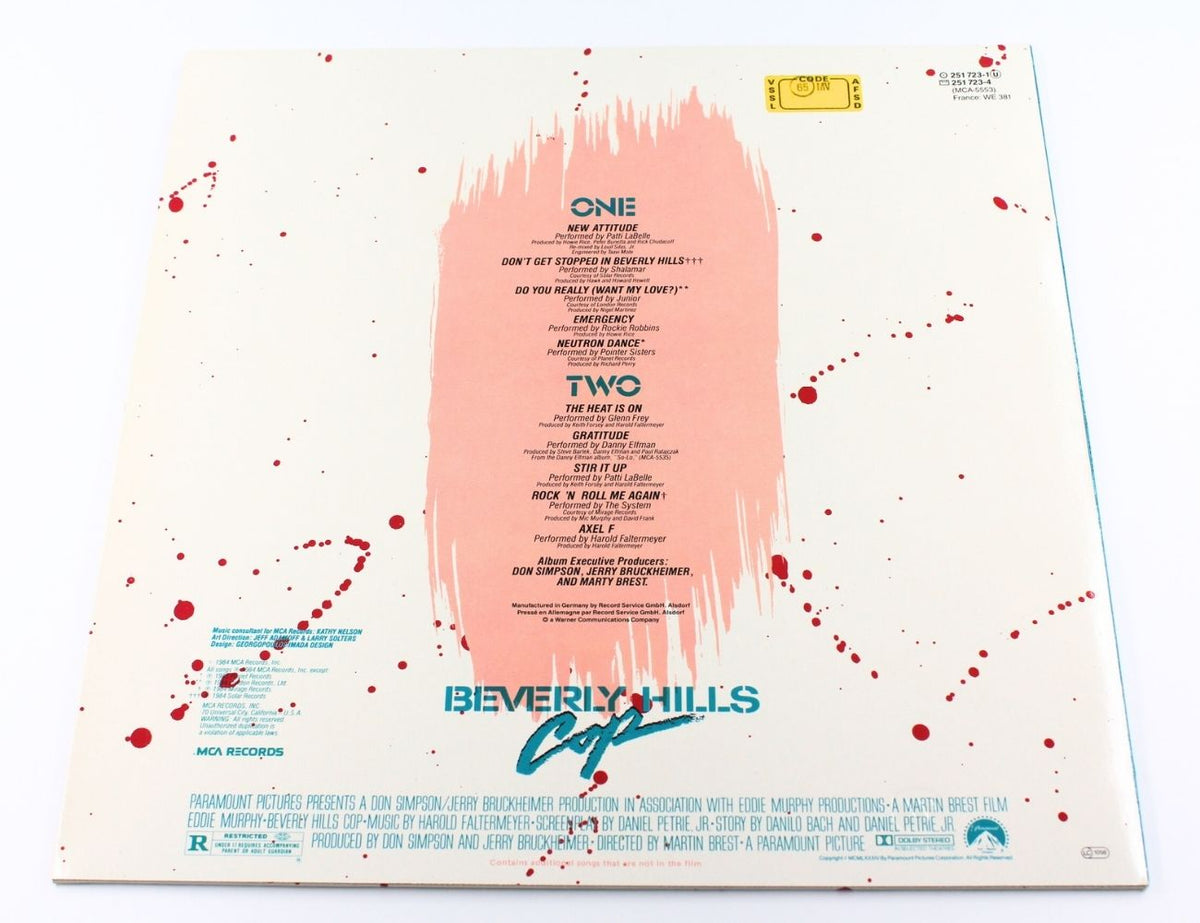 Various Artists - Music From The Motion Picture Soundtrack &quot;Beverly Hills Cop&quot;