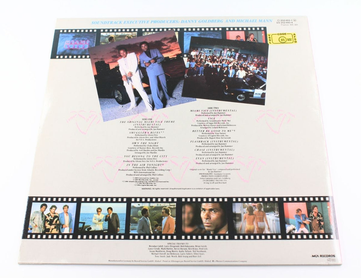 Various Artists - Miami Vice (Music From The Television Series)