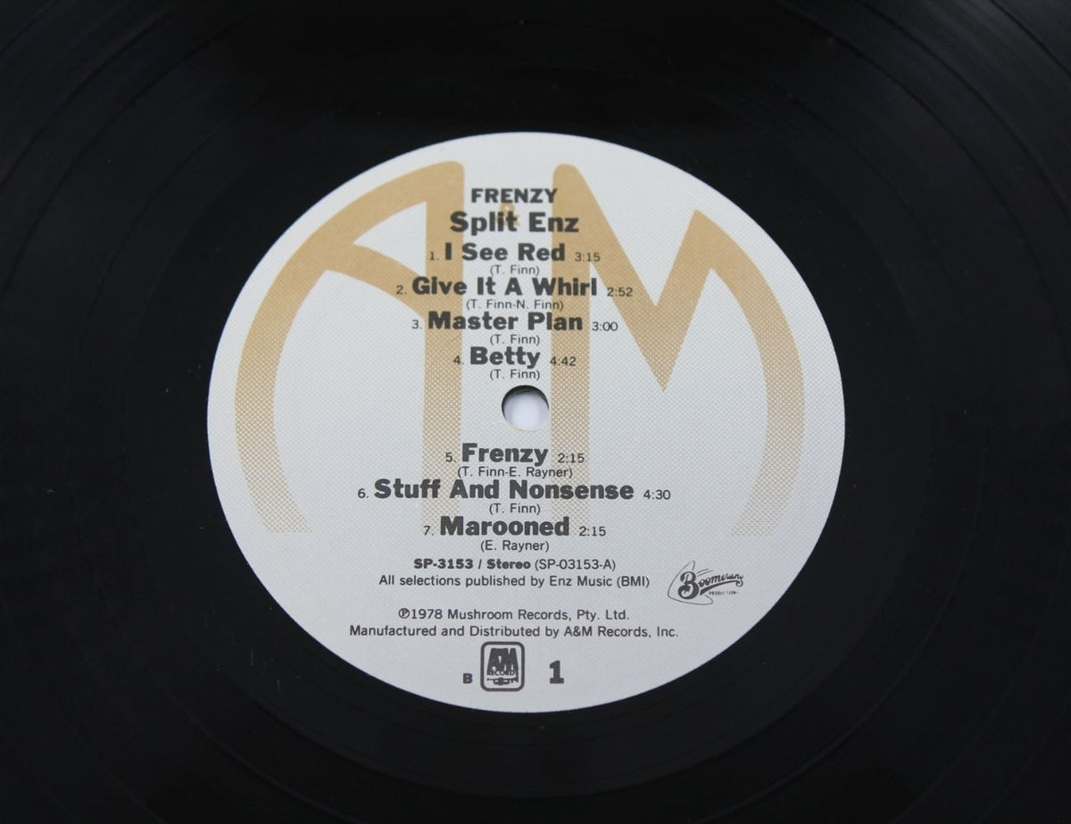 Split Enz - Frenzy - Vinyl LP