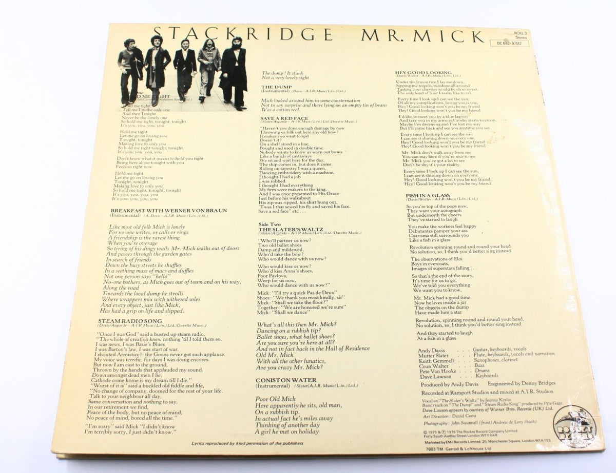 Stackridge - Mr. Mick