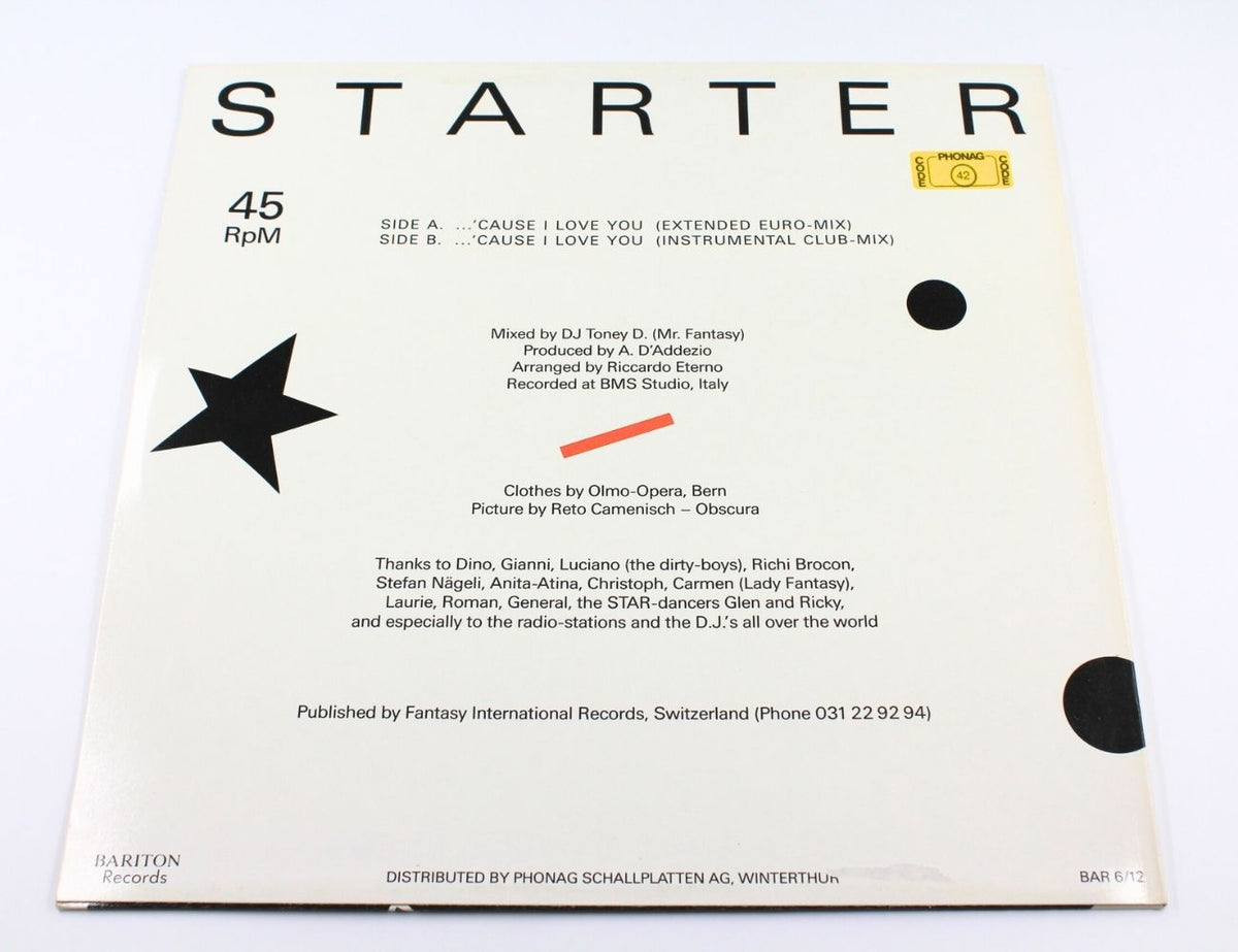 Starter - ...&#39;Cause I Love You