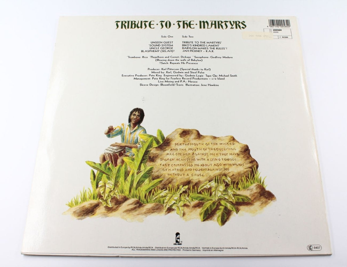 Steel Pulse - Tribute To The Martyrs