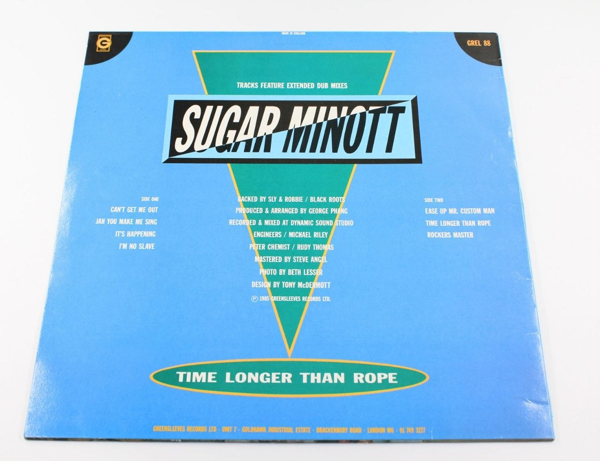 Sugar Minott - Time Longer Than Rope