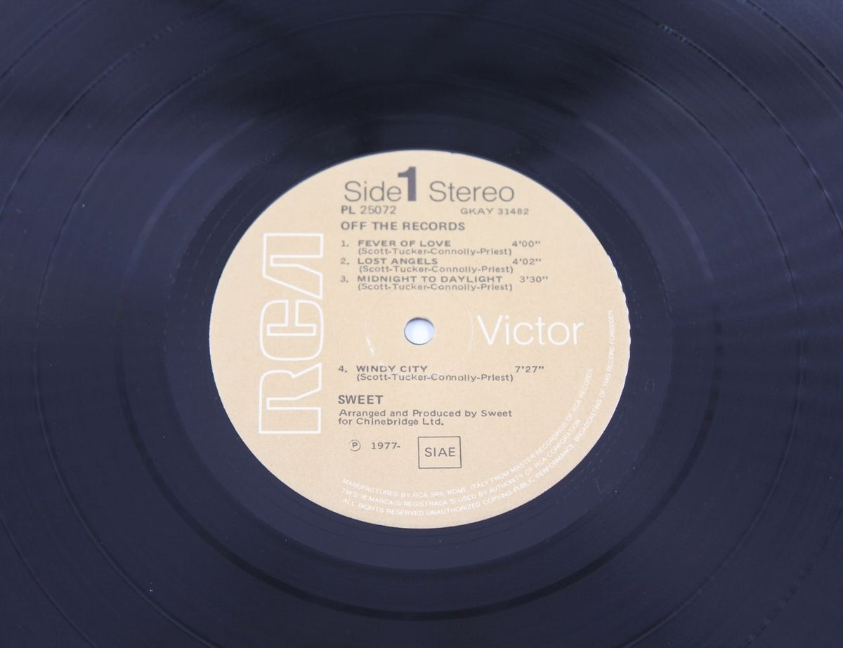 Sweet - Off The Record