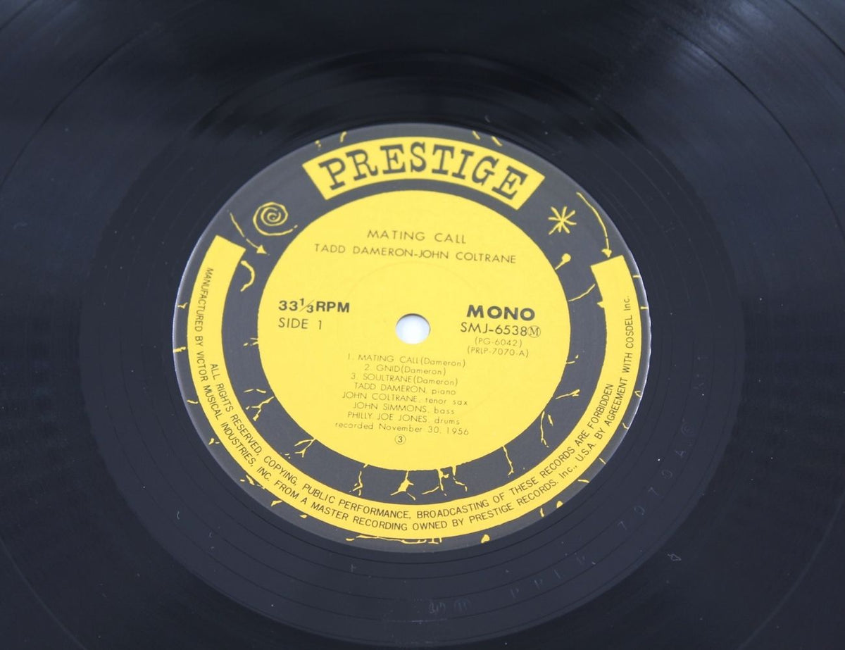 Tadd Dameron With John Coltrane - Mating Call