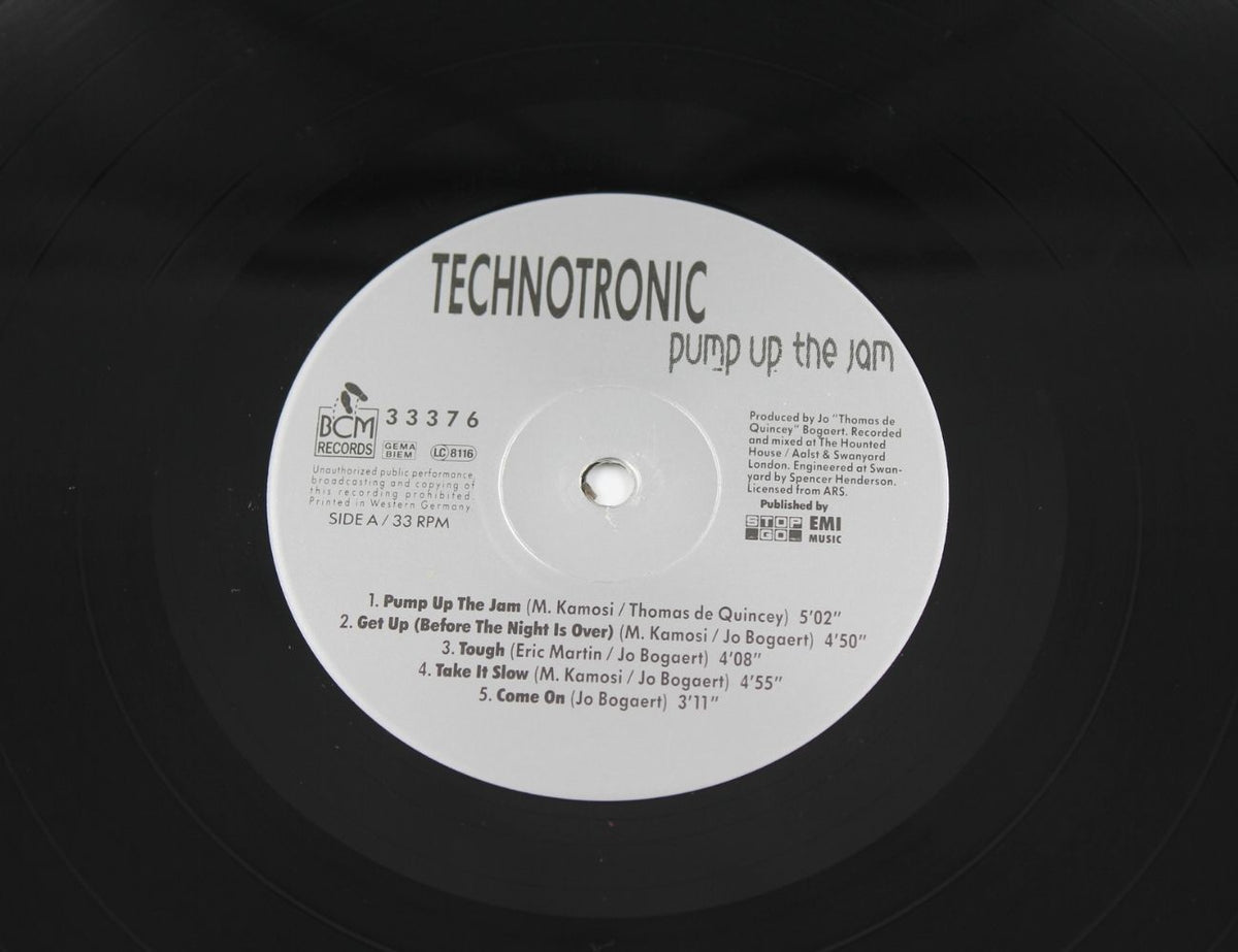 Technotronic - Pump Up The Jam