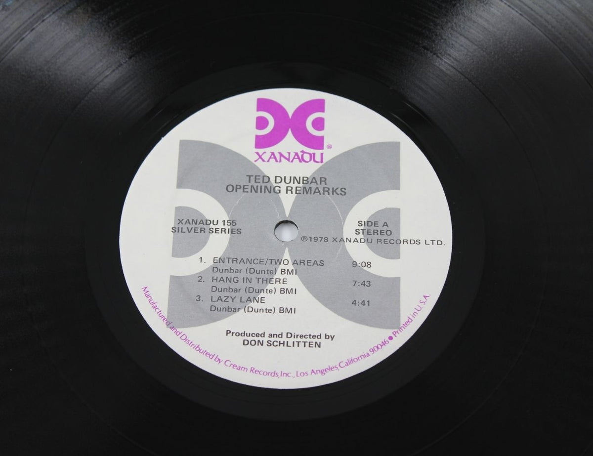 Ted Dunbar - Opening Remarks