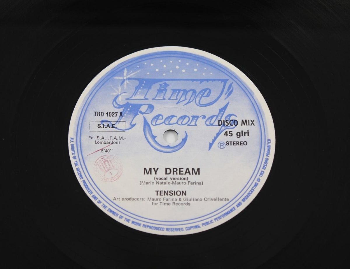 Tension - My Dream - VInyl LP