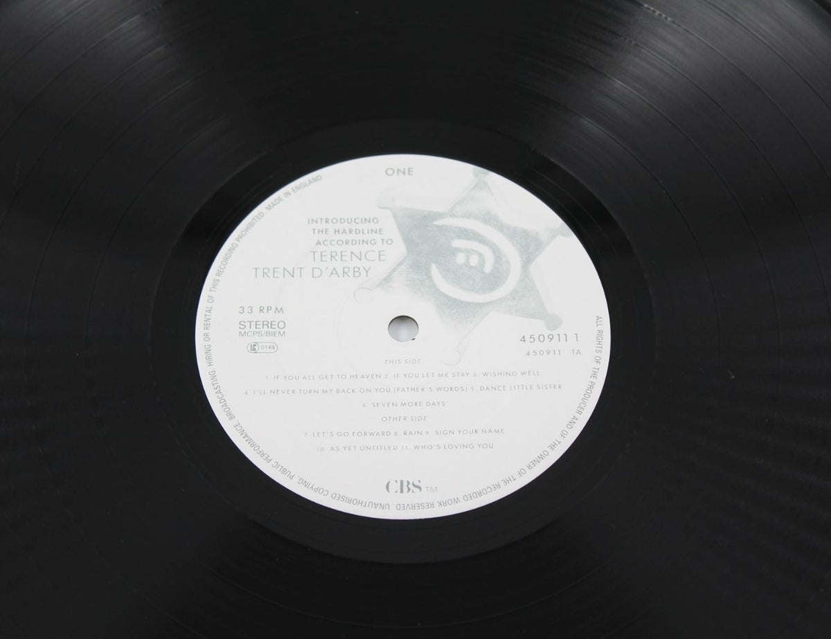 Terence Trent D&#39;Arby - Introducing The Hardline According To Terence Trent D&#39;Arby