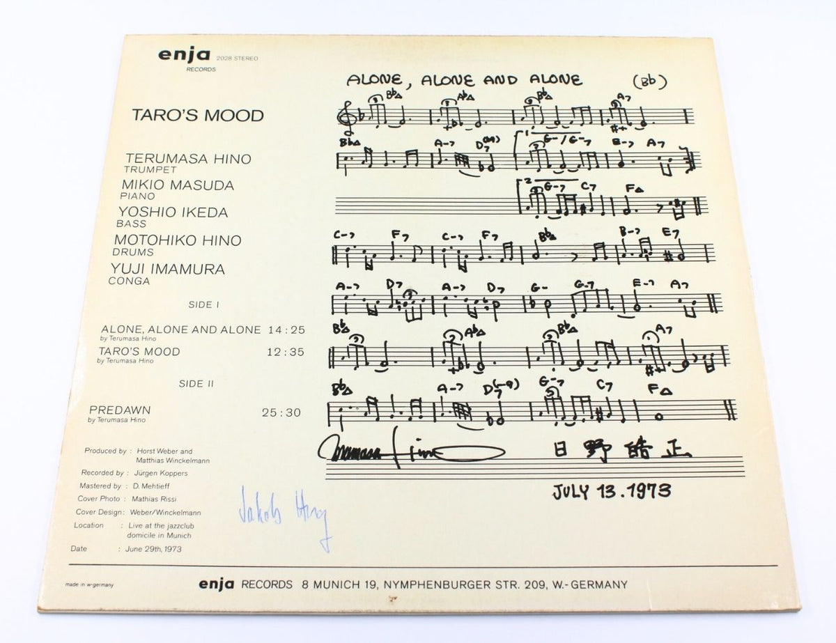 Terumasa Hino - Taro&#39;s Mood
