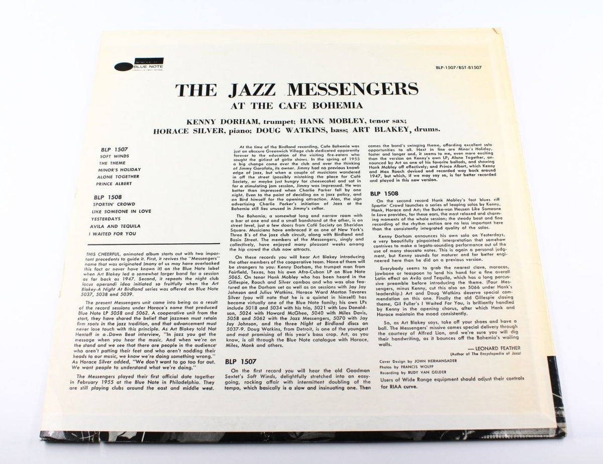 Jazz Messengers - At The Cafe Bohemia Volume 1