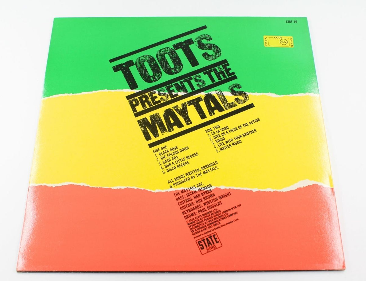 The Maytals - Toots Presents The Maytals