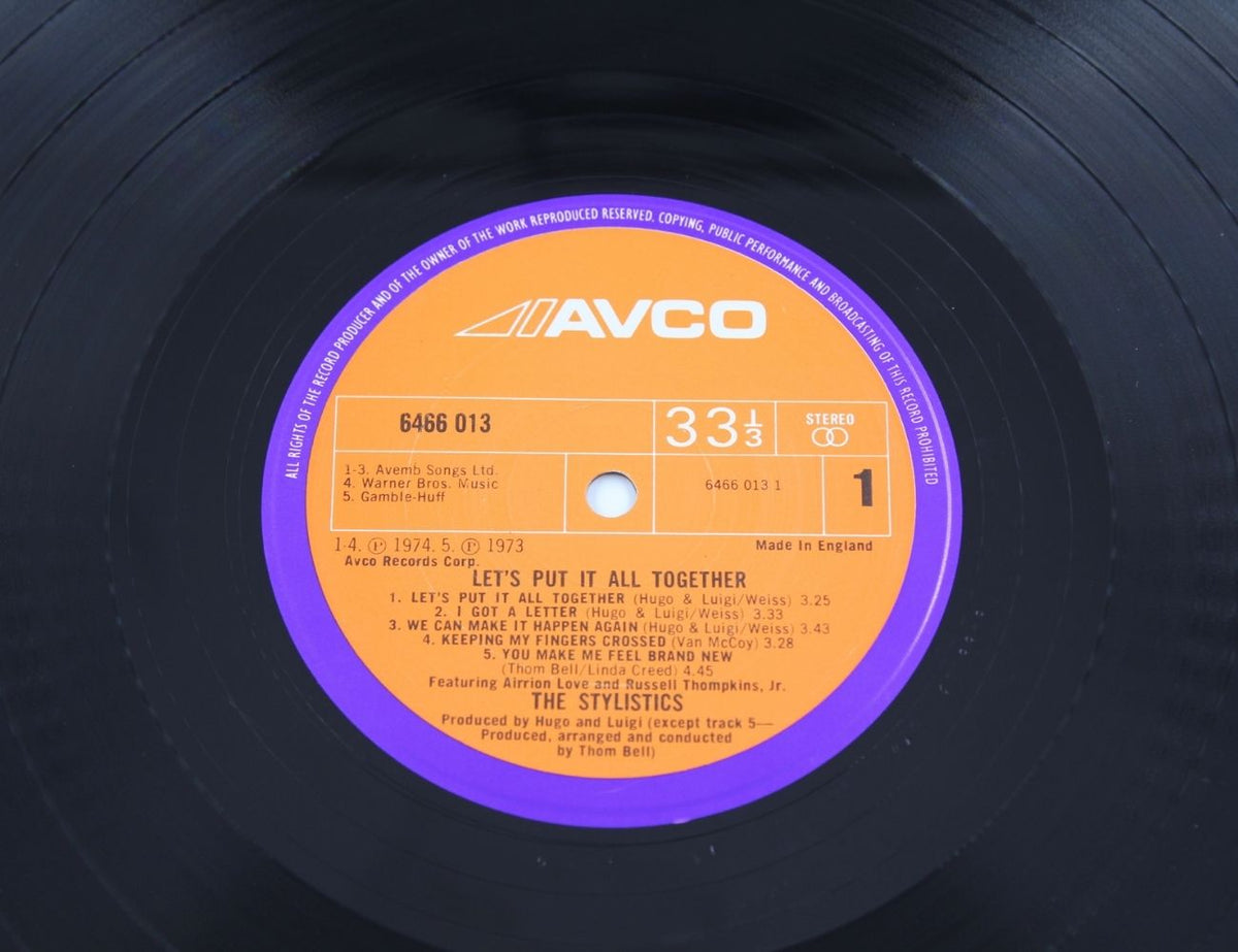 Stylistics - Let's Put It All Together