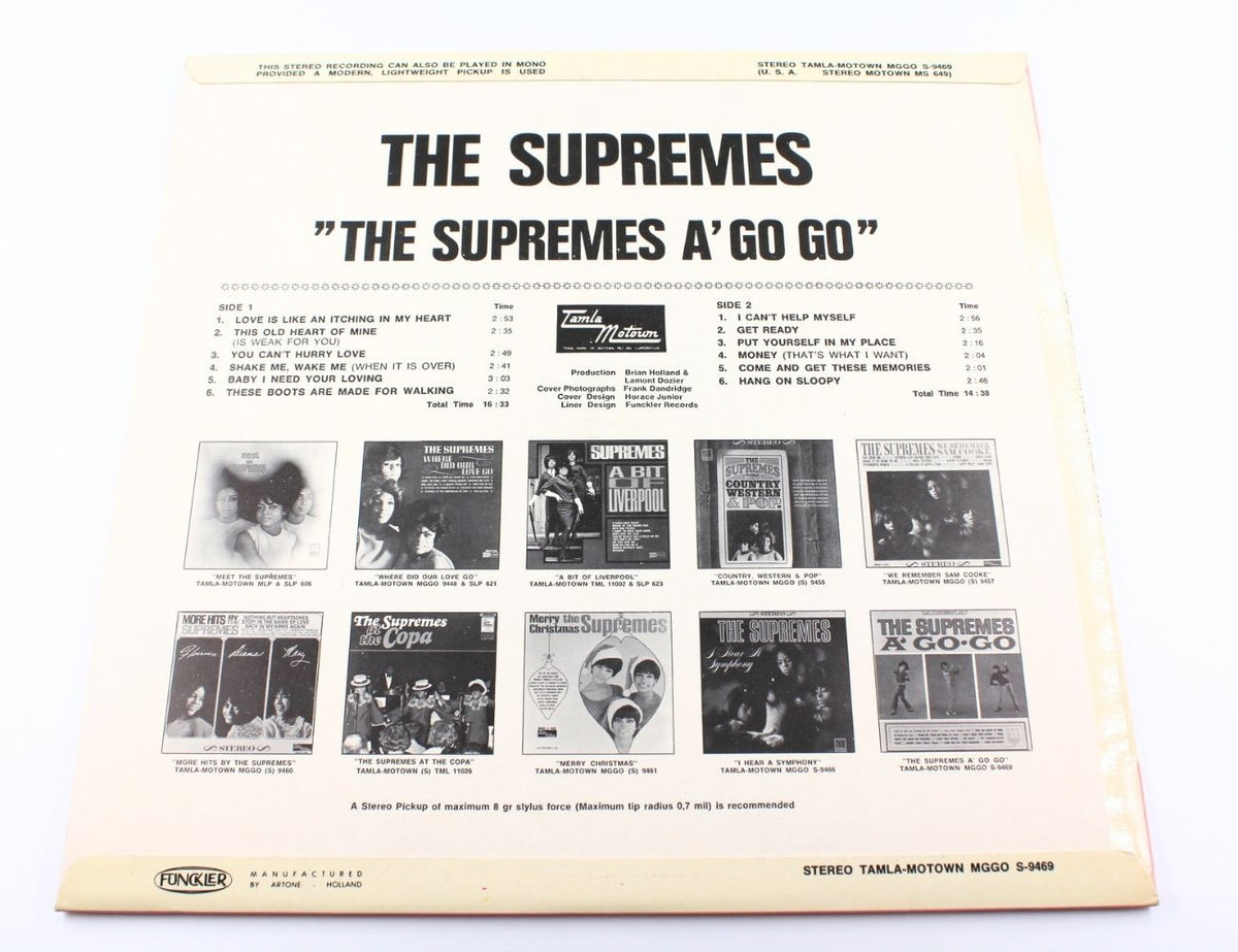 Supremes - A' Go-Go