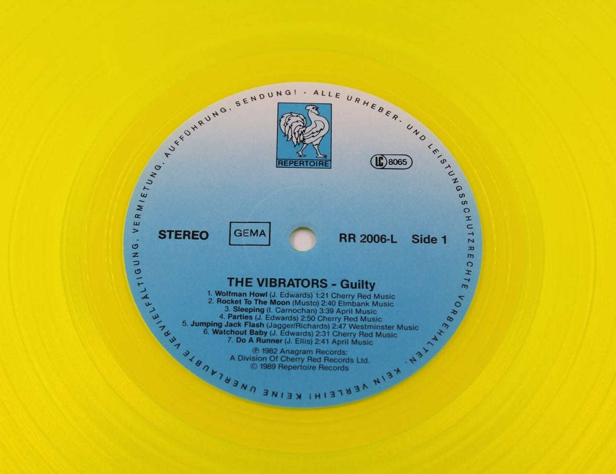 Vibrators - Guilty - Vinyl LP