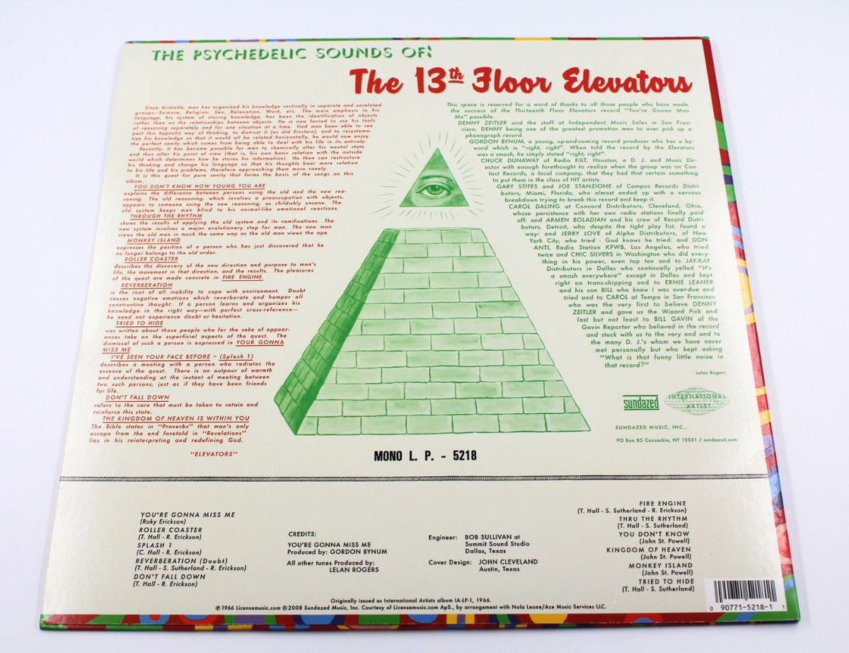 13th Floor Elevators - The Psychedelic Sounds Of The 13th Floor Elevators