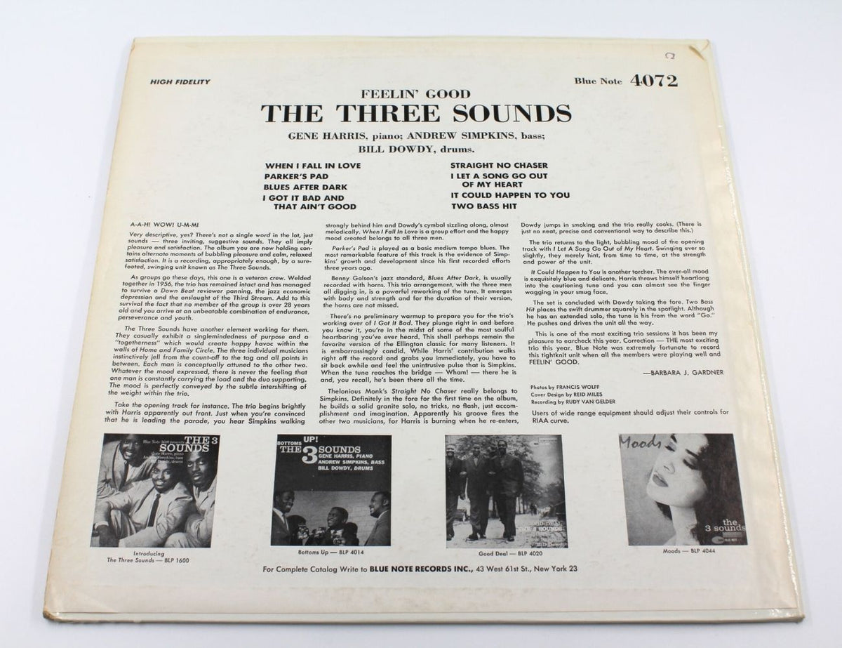The 3 Sounds -  Feelin&#39; Good