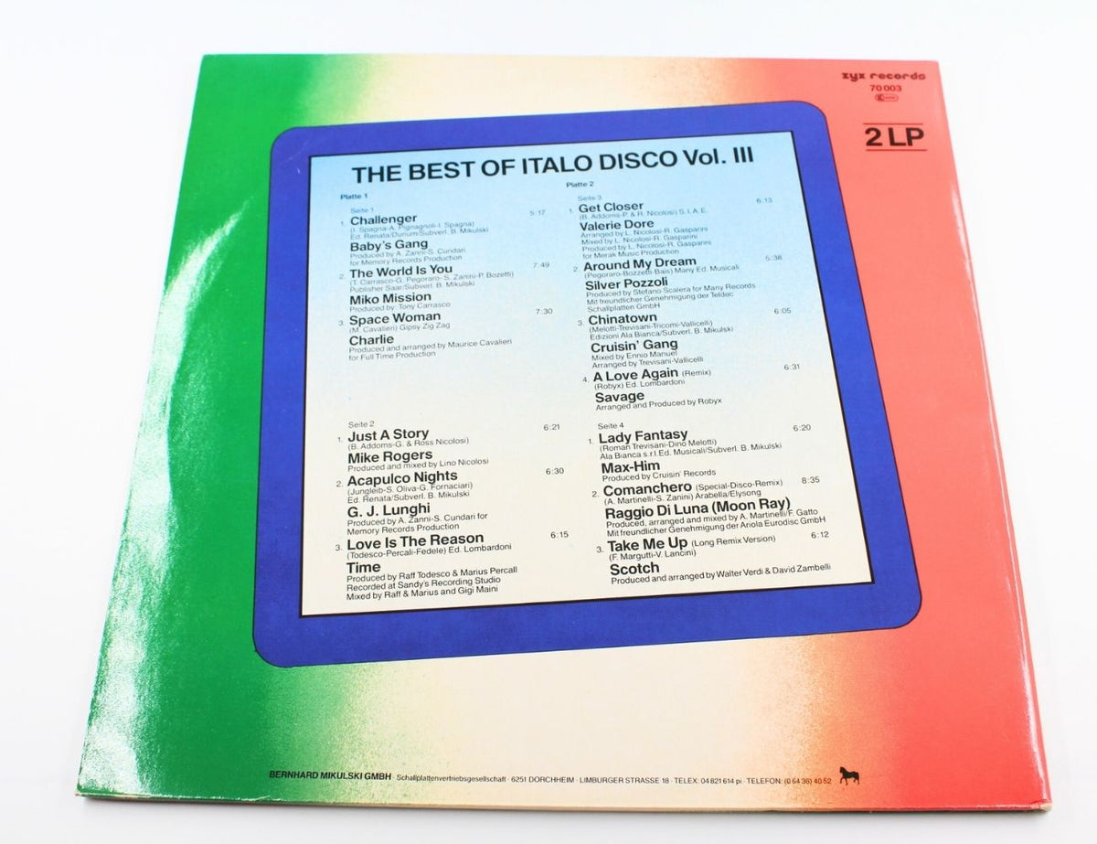 Various Artists - The Best Of Italo Disco Hits Vol. III