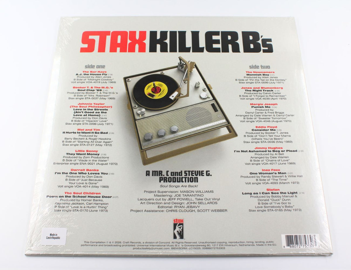 Various Artists - Stax Killer B's