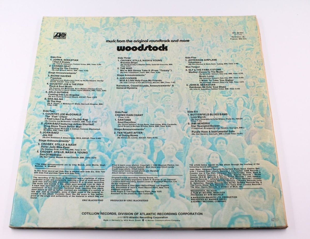 Various Artists - Woodstock - Music From The Original Soundtrack And More