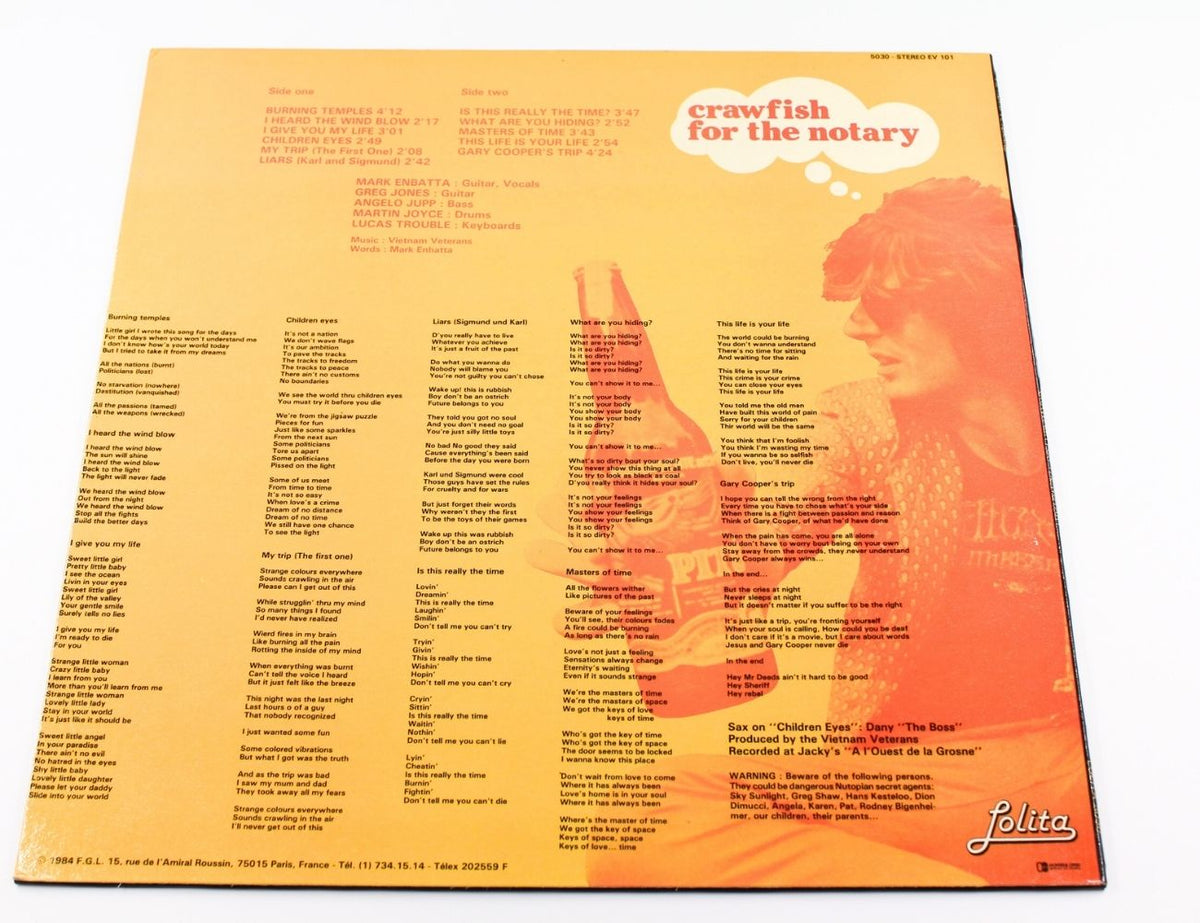 Vietnam Veterans - Crawfish For The Notary